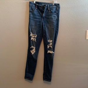 American eagle ripped jeans